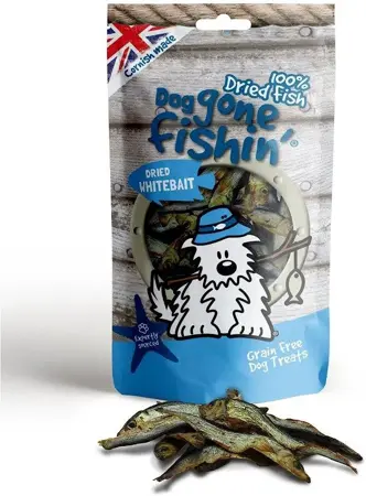 Dog Gone Fishin' Dried Whitebait 60g