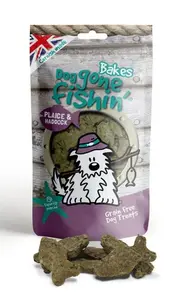 Dog Gone Fishin' Plaice and Haddock Bakes 75g