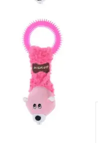 Dog Toy Beaver Tpr 3Ass