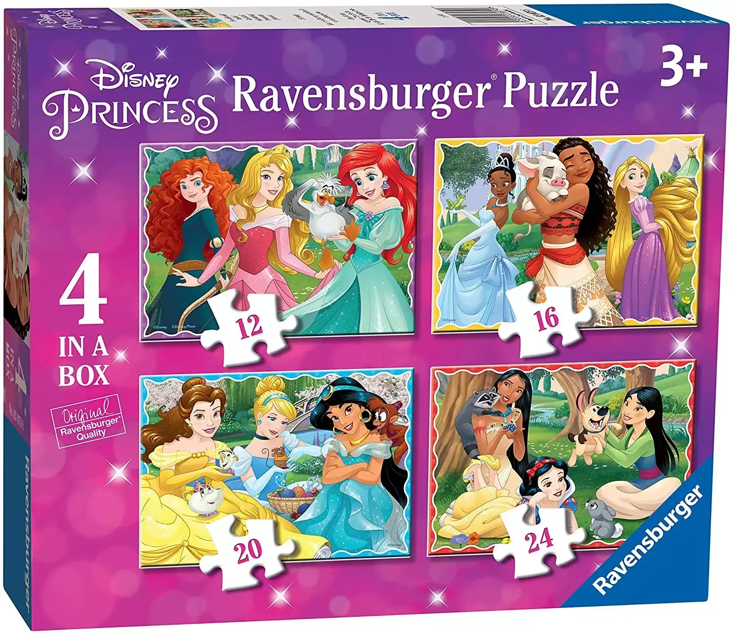 Photos - Jigsaw Puzzle / Mosaic Ravensburger DPR: Disney Princes 12/16/20/24p 