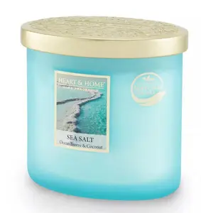 Ellipse Twin Wick Jar Sea Salt