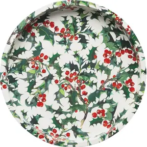 Emma Bridgewater Holly Deep Well Tin Tray