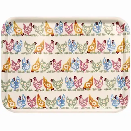 Emma Bridgewater - Polka Chicken Large Rectagular Tray