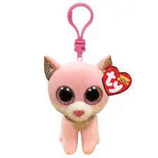 Fiona Pink Cat - Boo - Key Clip