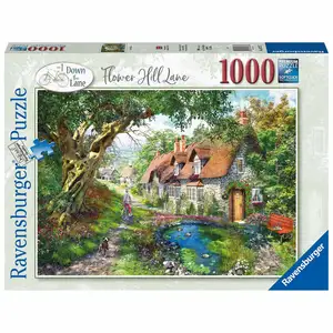 Flower Hill Lane 1000 Piece Jigsaw Puzzle