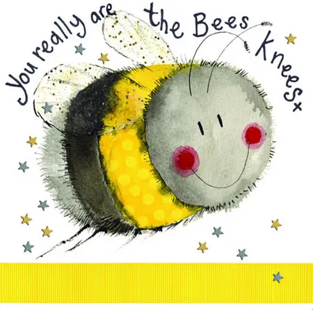 Fm193 Bees Knees Fridge Magnet