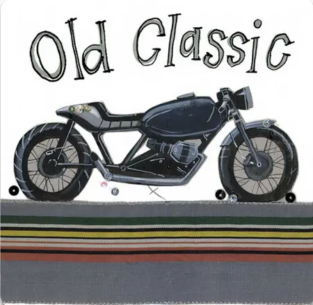 FM240 CLASSIC BIKE FRIDGE MAGNET