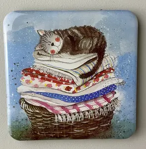 Fm56 Laundry Basket Fridge Magnet