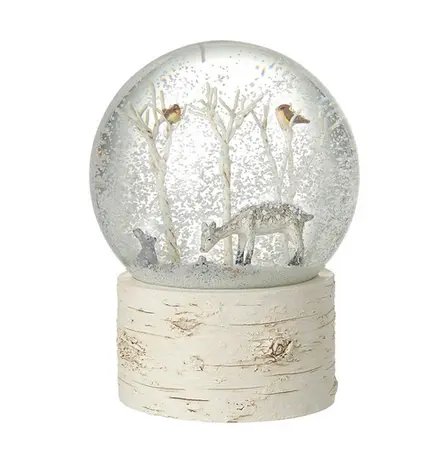 FOREST FRIENDS SCENE SNOWGLOBE