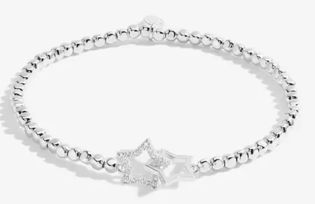 FOREVER YOURS | YOU ARE ONE IN A MILLION | Silver | Bracelet | 17.5cm stretch - image 3