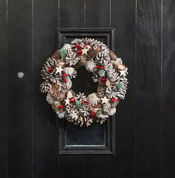 FrostStar Wreath - 36cm