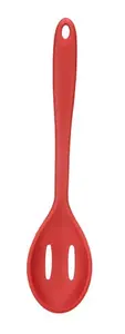 FUSION TWIST SILICONE SLOTTED SPOON RED - image 1