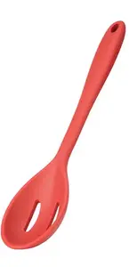 FUSION TWIST SILICONE SLOTTED SPOON RED - image 2