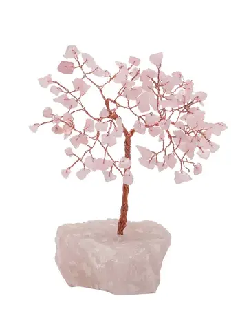 Gemstone Tree Rose Quartz - Love Small