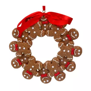 Gingerbread Men Wreath Dec