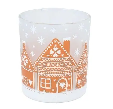 Gingerbread Nite Lite Pot, Sml