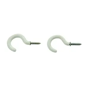 GM Coated Cup Hooks 10pk