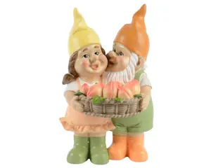 Gnome polyresin gnome matt fruit