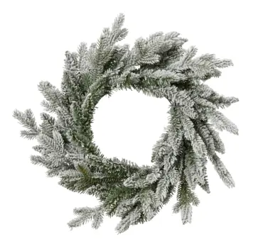 Grandis Snowy Indoor Wreath