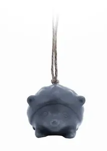 Hanging Decoration - Woodland Folk (Navy Hedgehog)