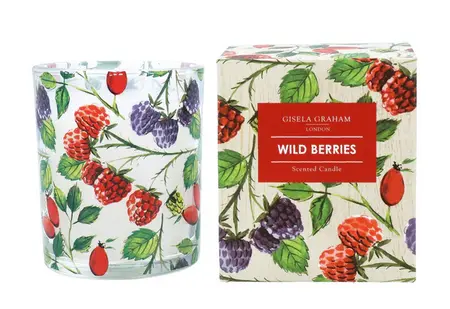 Hedgerow Berries Scented Boxed Candle Pot, Sml