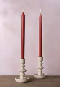 Hestia Set Of 2 Candle Holders - image 2