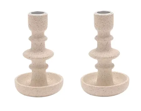 Hestia Set Of 2 Candle Holders - image 1