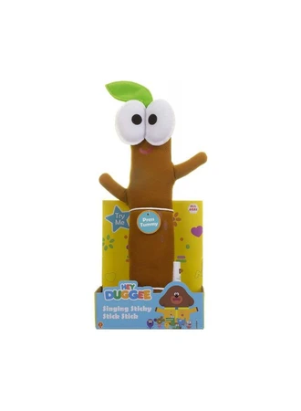 Hey Duggee Singing Sticky Stick Stick Soft Toy - image 1