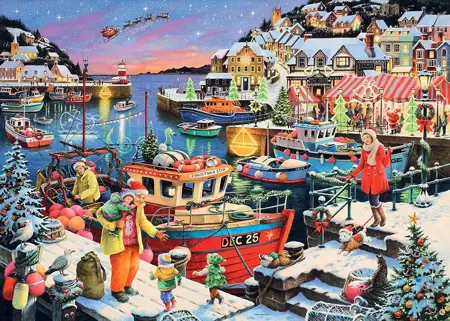 Home For Christmas Limited Edition 1000 Piece Jigsaw Puzzle