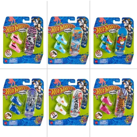 Hot Wheels Skate - Fingerboard + Shoe Assortment