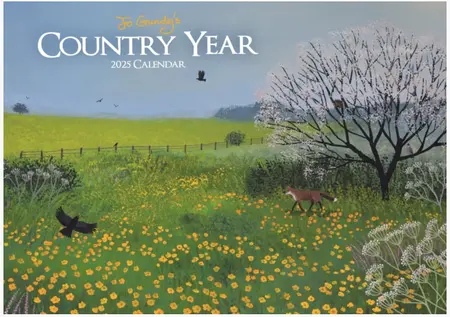 Jo Grundy Country Year A4 Calendar 2025 (PFP)