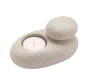 Juliana Stacking Pebble Tea Light Holder