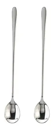 Just The Thing 2 Pack of Stainless Steel Ice Cream Spoons