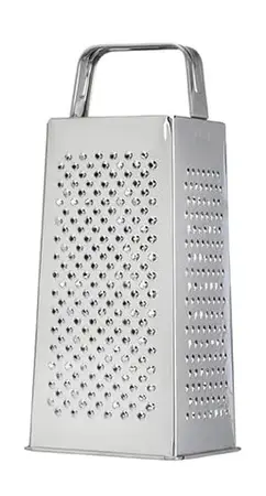 Just The Thing Stainless Steel 4 Sided Grater - image 2