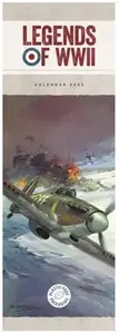 Legends of WWII Slim Calendar 2025 (PFP)