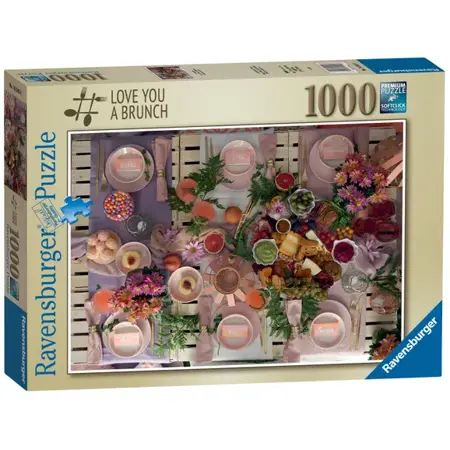 Love you a Brunch, 1000 Piece Jigsaw Puzzle