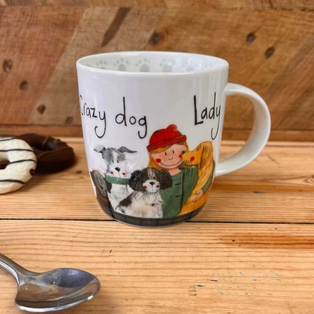 M01 Crazy Dog Lady Mug - image 1