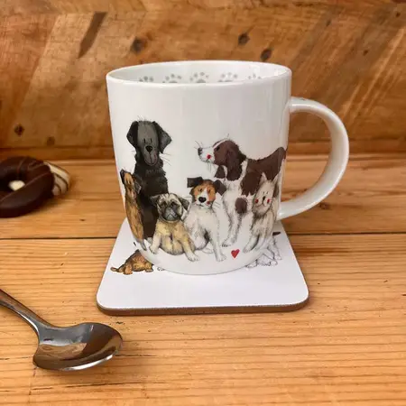 M54 Dogs Together Mug - image 3