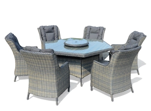 Miami Hexagonal Dining Set