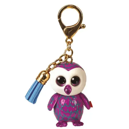 Moonlight Owl - Mini Boo - Key Clip