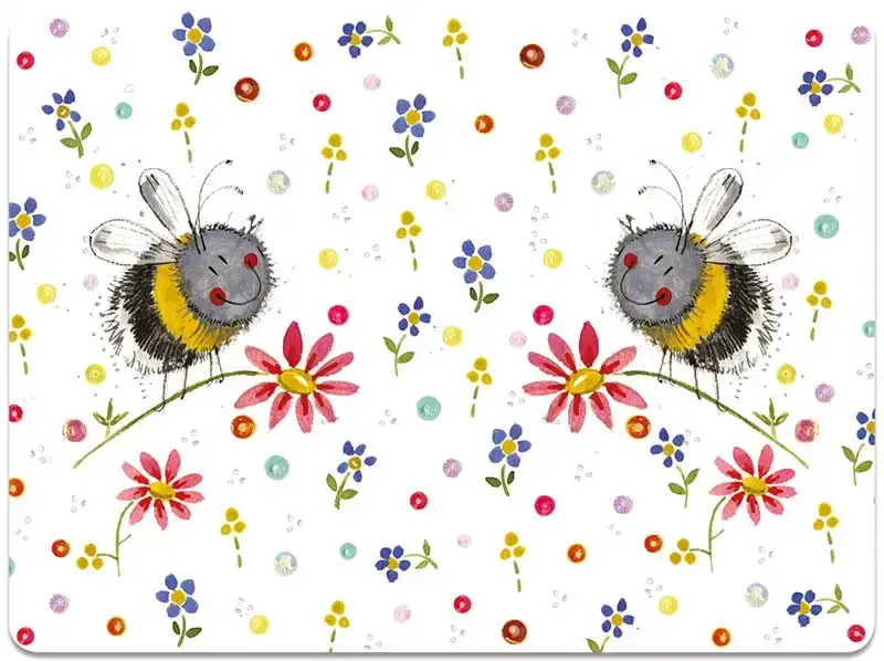 Mt45 Bees And Flowers Placemat