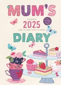 Mums Fabric Planner A5 Diary 2025 (PFP)