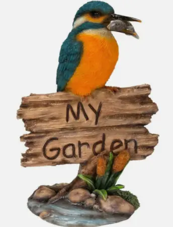 My Garden Sign Kingfisher