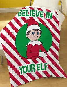 New! The Elf on the Shelf® “Believe in your Elf” Throw - image 2