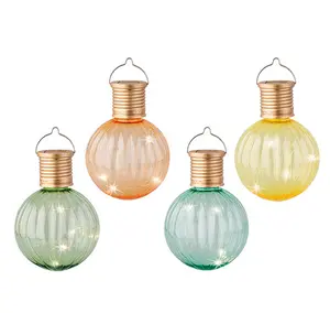 ONE Solar bulb plastic steady - 4 colours assorted - image 1