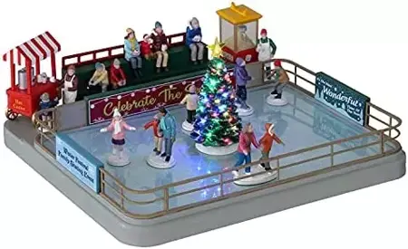 OUTDOOR SKATING RINK, WITH 4.5V ADAPTOR