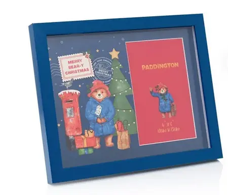 Paddington Photo Frame "Merry Bear-y Christmas" 4" x 6"