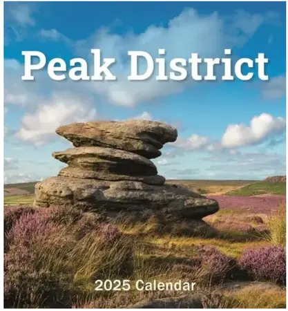 Peak District Mini Easel Calendar 2025