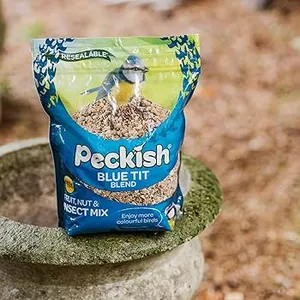 Peckish Blue Tit Seed & Insect Mix Wild Bird Food 1kg
