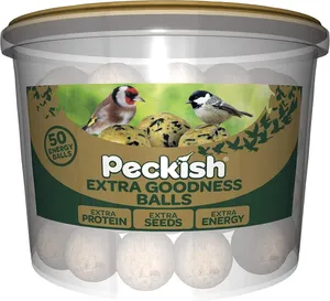 Peckish Extra Goodness Energy Balls 50 Tub